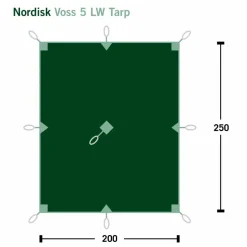 Nordisk VOSS 5 LW TARP - Tarp