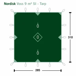 Nordisk VOSS 9 SI TARP - Tarp
