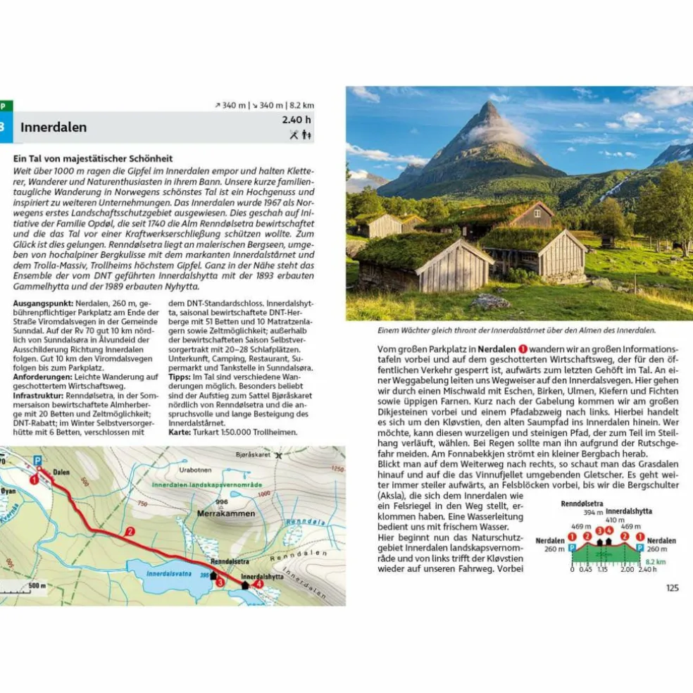 NORWEGEN MITTE - Wanderführer