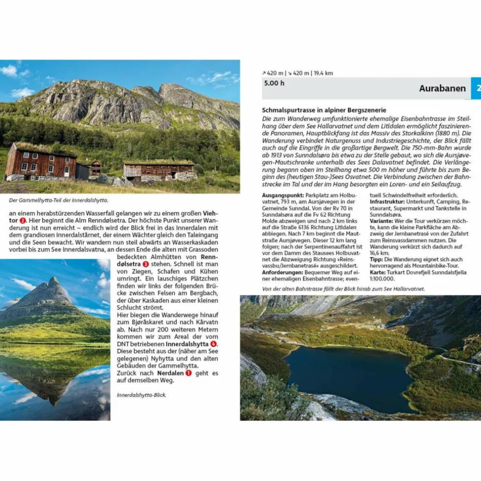 NORWEGEN MITTE - Wanderführer