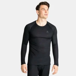 Odlo ACTIVE F-DRY LIGHT BL TOP CREW NECK L/S Herren - Funktionsunterwäsche