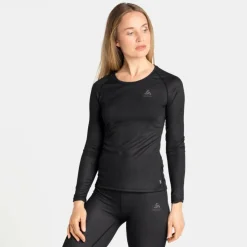 Odlo ACTIVE F-DRY LIGHT BL TOP CREW NECK L/S Damen - Funktionsunterwäsche