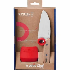 Opinel LE PETIT CHEF KINDER KÜCHEN-SET, 2-TEILIG - Feststehendes Messer