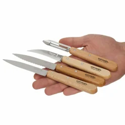 Opinel LES ESSENTIELS KÜCHENMESSER-SET, 4-TEILIG - Küchenmesser