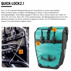 Ortlieb VARIO 26L - Fahrradrucksack