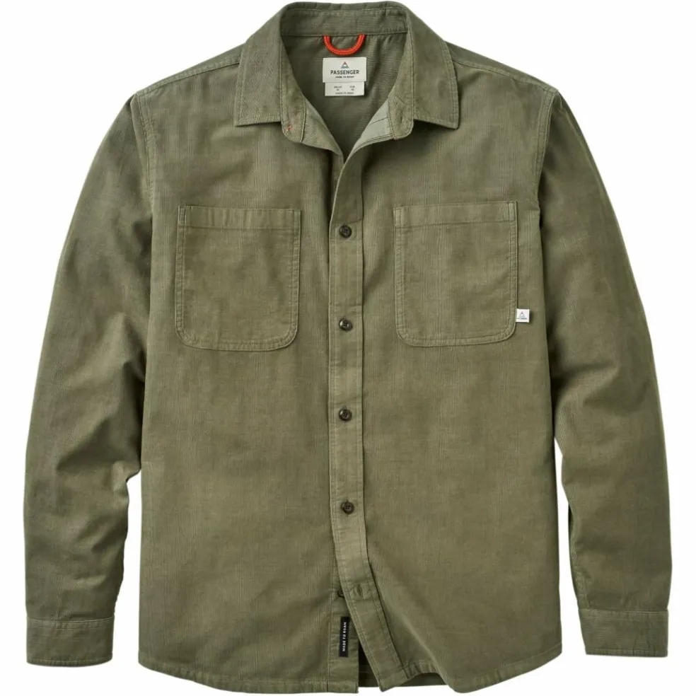 Passenger Clothing BACKCOUNTRY CORD LIGHT SHIRT Herren - Outdoor Hemd