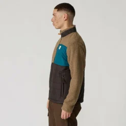 Passenger Clothing BORN EXPLORER RECYCLED POLAR-LINED SHERPA FLEECE Herren - Fleecejacke