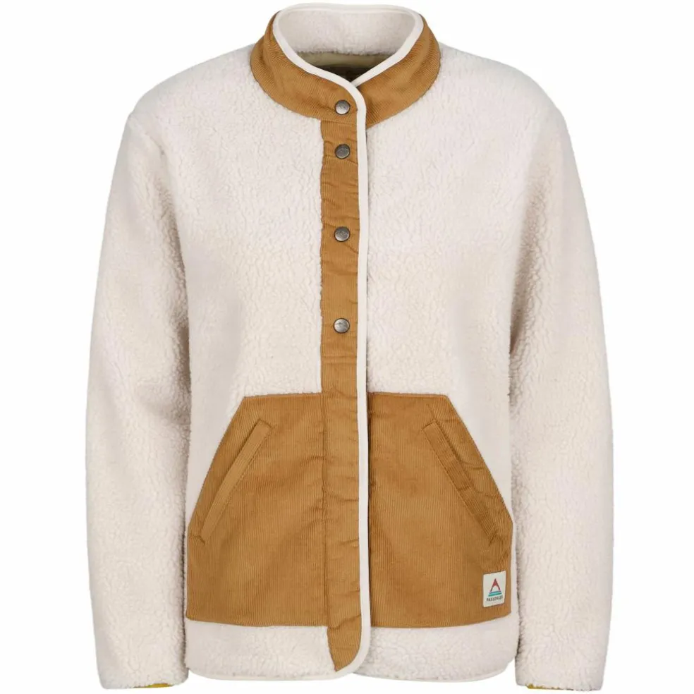 Passenger Clothing CLOVER 2.0 RECYCLED SHERPA FLEECE Damen - Fleecejacke