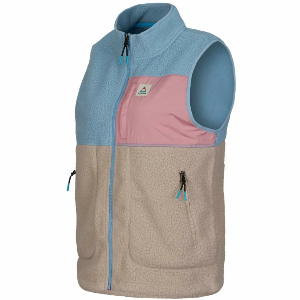 Passenger Clothing FAIRBANKS FULL ZIP RECYCLED SHERPA GILET Damen - Fleeceweste