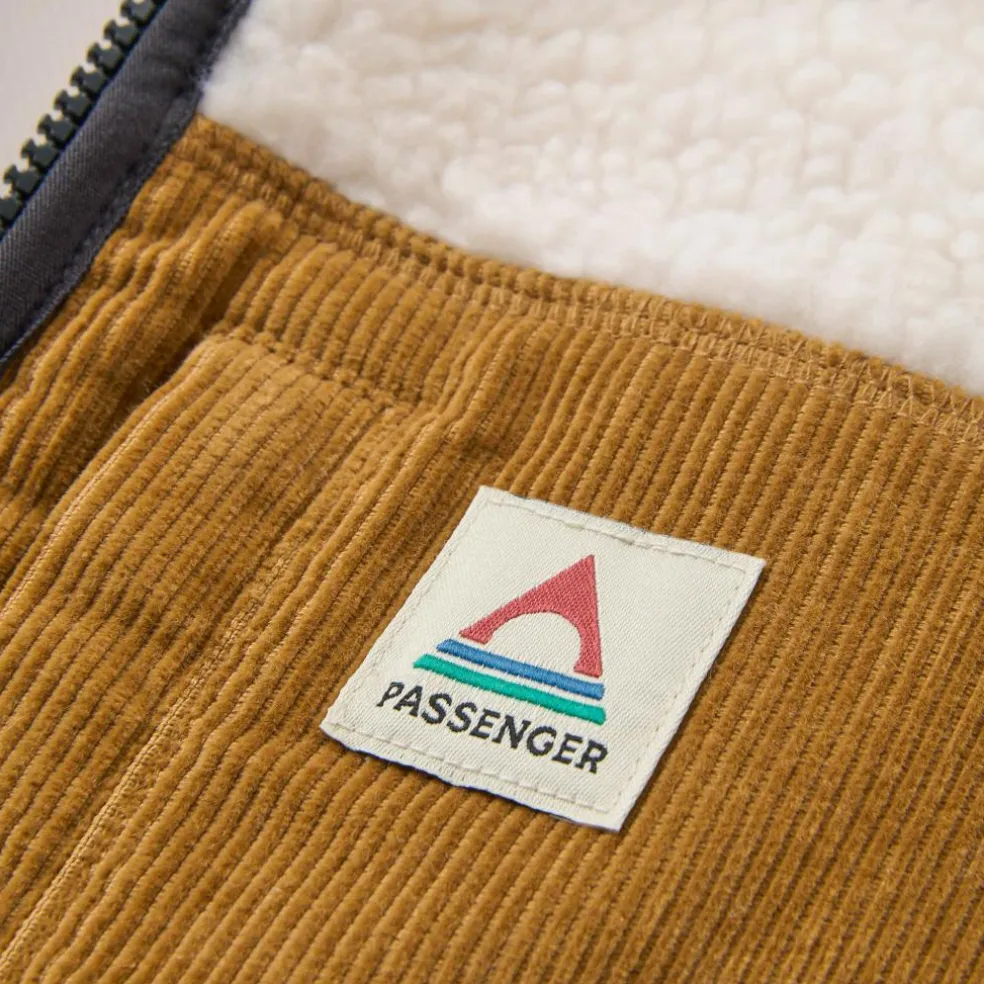 Passenger Clothing TREKKER 2.0 RECYCLED DEEP-PILE SHERPA FLEECE Herren - Fleecejacke