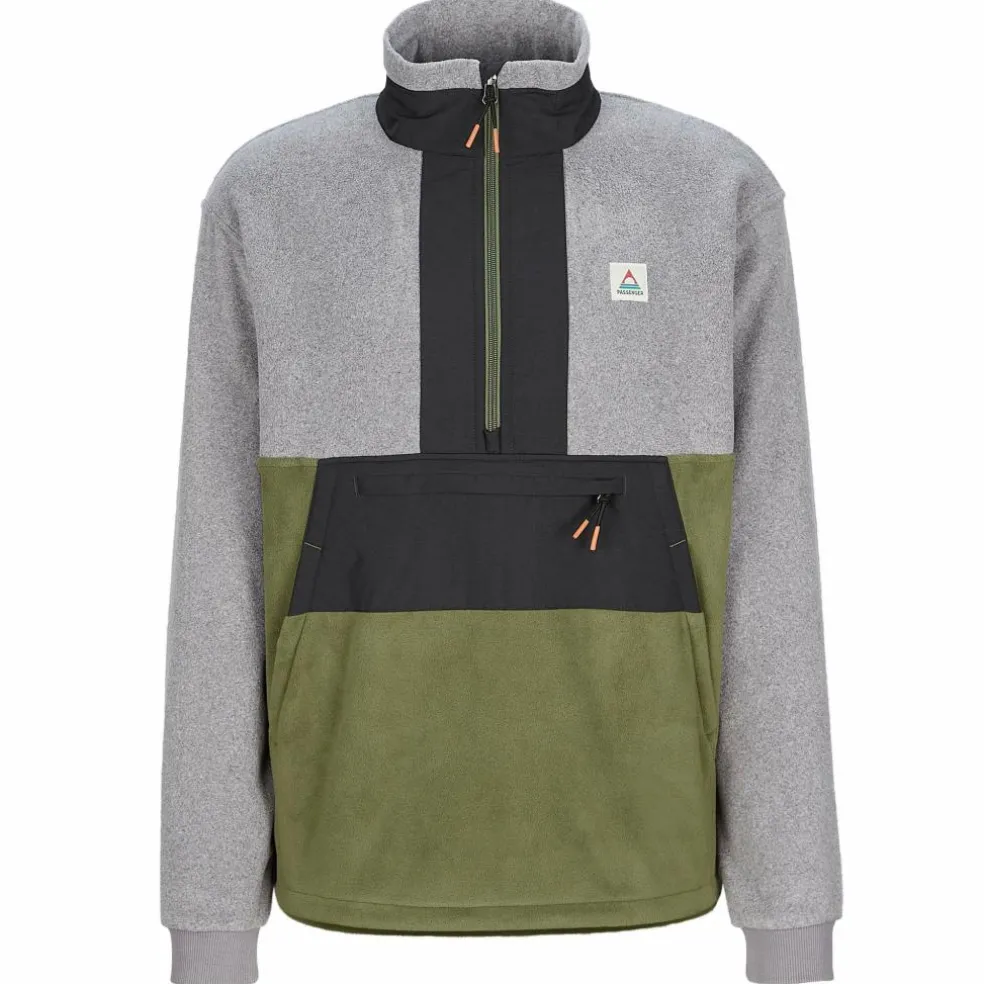 Passenger Clothing WOODLAND 2.0 HOODLESS 1/2 ZIP RECYCLED POLAR FLEECE Herren - Fleecepullover