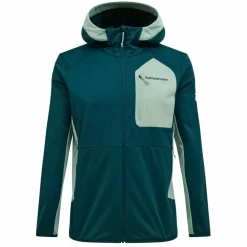PEAK PERFORMANCE M UTILITY LIGHT ZIP HOOD Herren - Fleecejacke
