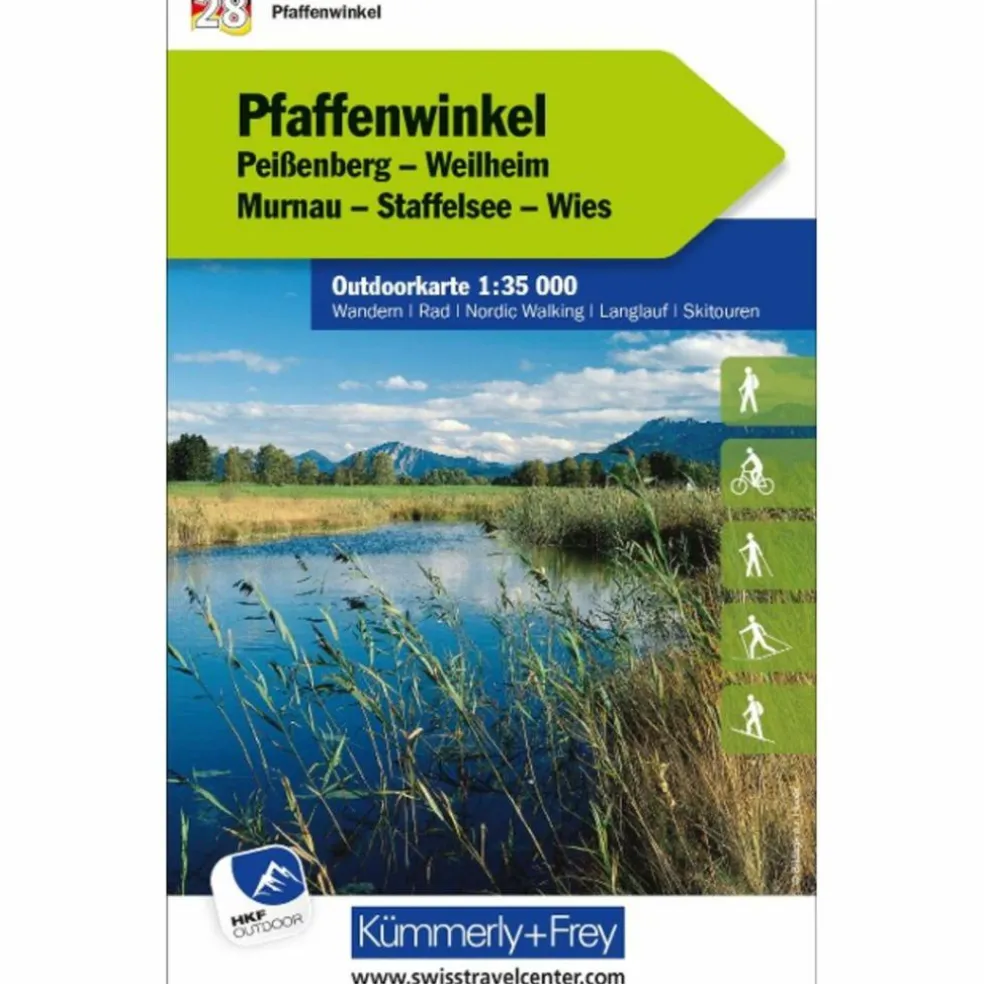 PFAFFENWINKEL NR. 28 OUTDOORKARTE DEUTSCHLAND 1:35 000 - Karte