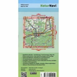 PFÄLZERWALD 3. BLATT 41-548, 1 : 25 000 - Wanderkarte