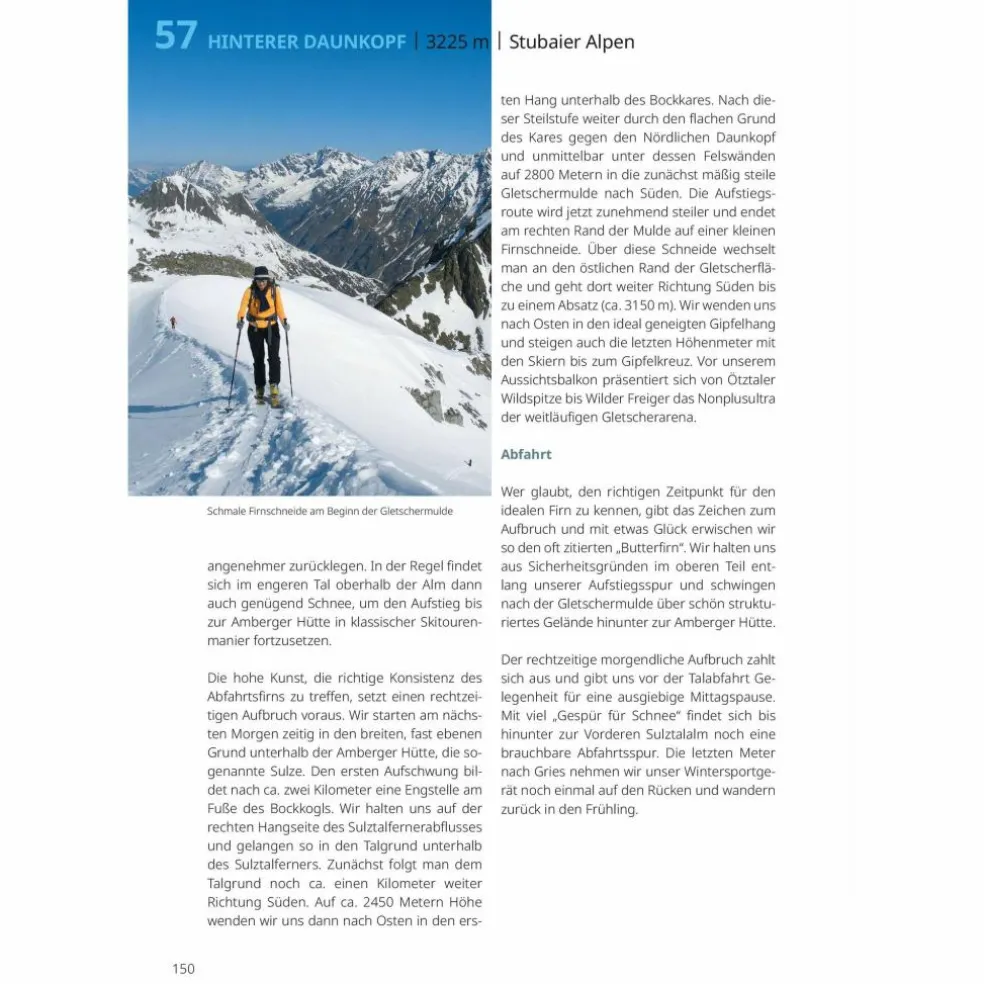 PISTENGEHEN UND LEICHTE SKITOUREN