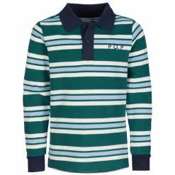 POLARN O. PYRET ARON TOPS L/S STRIPED Kinder - Langarmshirt