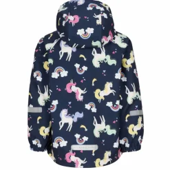 POLARN O. PYRET FOGGY JACKET SOFTSHELL AOP Kinder - Softshelljacke