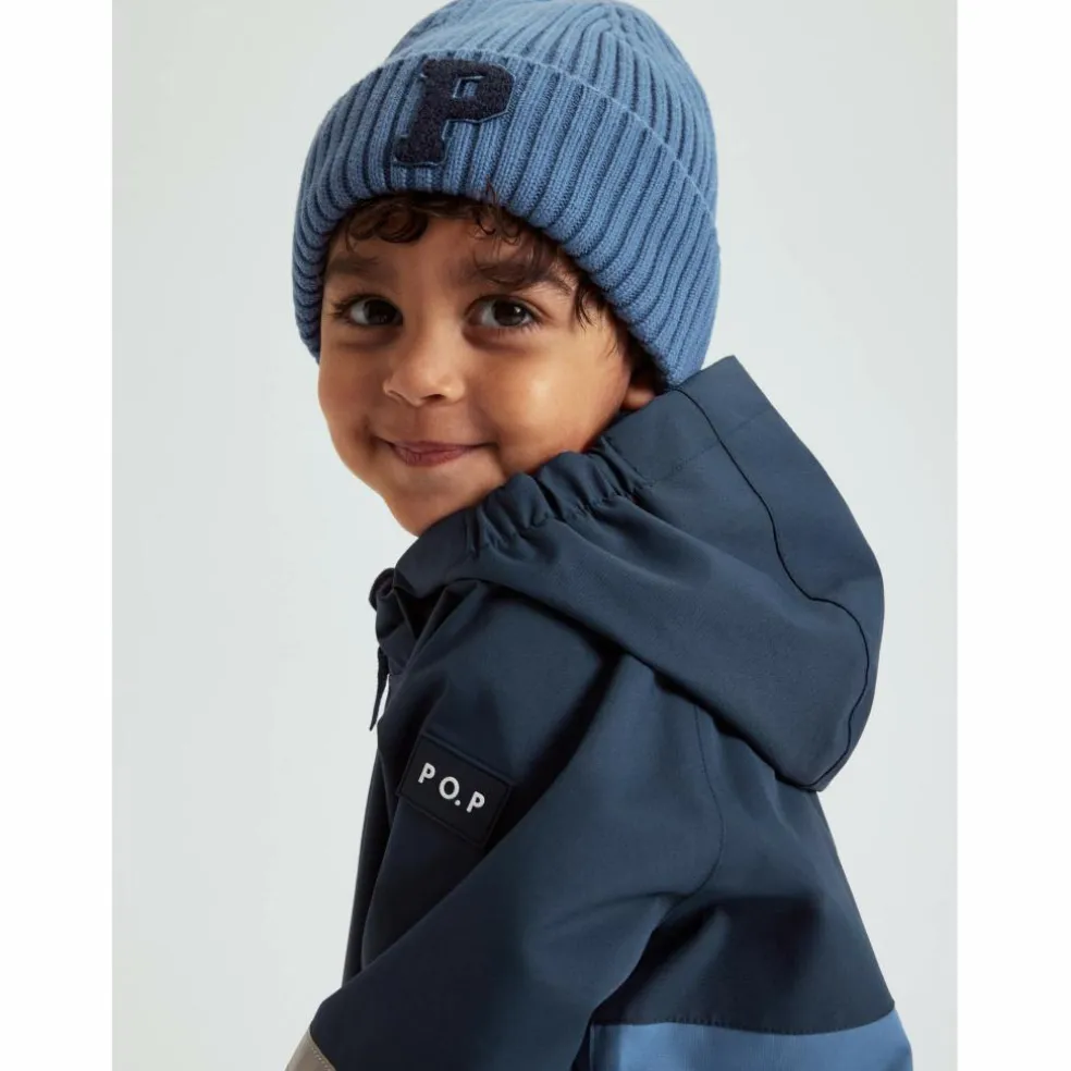 POLARN O. PYRET HAZY JACKET SHELL SOLID Kinder - Regenjacke