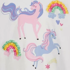 POLARN O. PYRET HIDE - UNICORN GROUP TOPS L/S APPLICATION Kinder - Langarmshirt