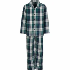 POLARN O. PYRET JAMMIES - CHECK PYJAMAS SET CHECKED Kinder - Funktionsunterwäsche
