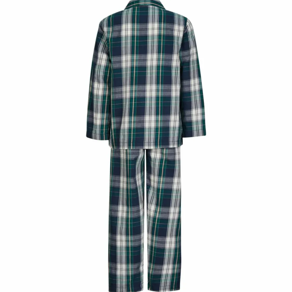 POLARN O. PYRET JAMMIES - CHECK PYJAMAS SET CHECKED Kinder - Funktionsunterwäsche