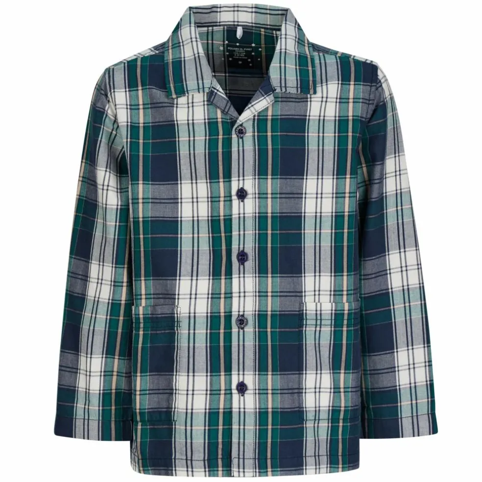 POLARN O. PYRET JAMMIES - CHECK PYJAMAS SET CHECKED Kinder - Funktionsunterwäsche