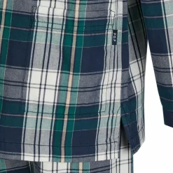 POLARN O. PYRET JAMMIES - CHECK PYJAMAS SET CHECKED Kinder - Funktionsunterwäsche