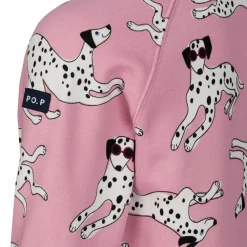 POLARN O. PYRET RUN - DALMATIANS SWEATERS AOP Kinder - Sweatshirt
