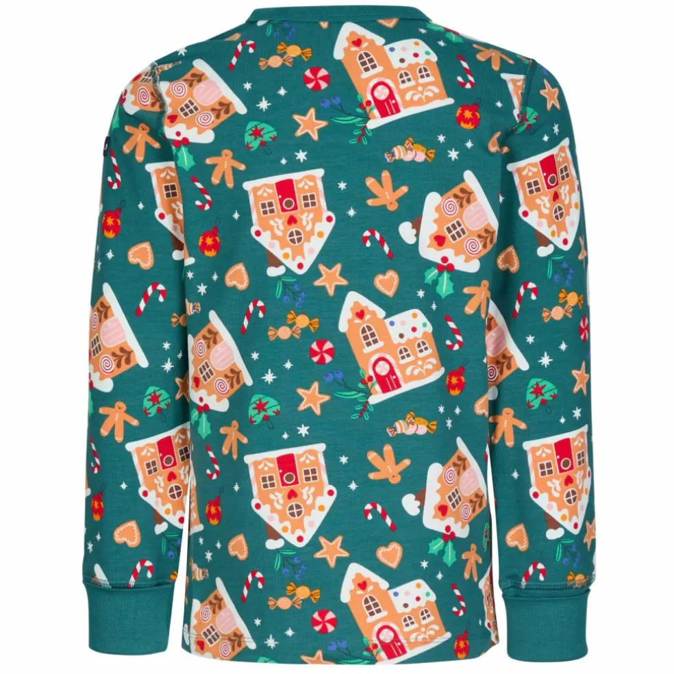 POLARN O. PYRET SLEEP - GINGERHOUSE PYJAMAS SET AOP Kinder - Funktionsunterwäsche