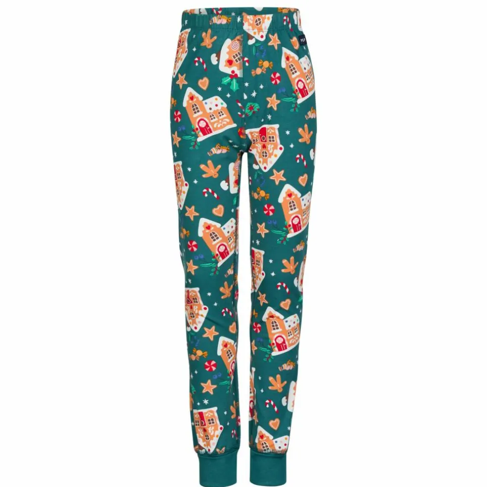 POLARN O. PYRET SLEEP - GINGERHOUSE PYJAMAS SET AOP Kinder - Funktionsunterwäsche