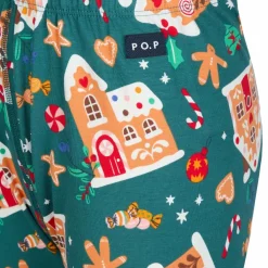 POLARN O. PYRET SLEEP - GINGERHOUSE PYJAMAS SET AOP Kinder - Funktionsunterwäsche