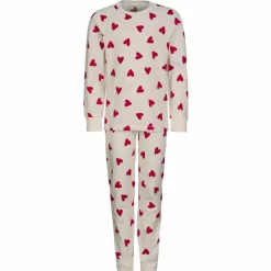 POLARN O. PYRET SLEEP - HEARTBEAT PYJAMAS SET AOP Kinder - Funktionsunterwäsche