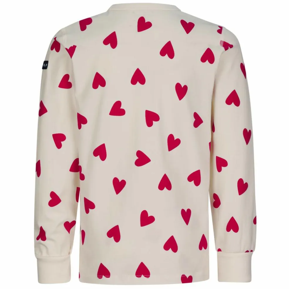POLARN O. PYRET SLEEP - HEARTBEAT PYJAMAS SET AOP Kinder - Funktionsunterwäsche
