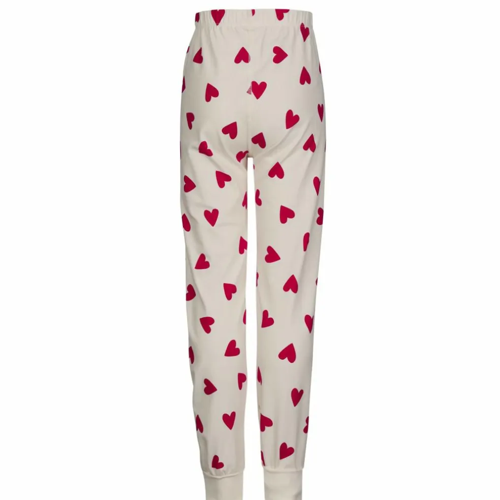 POLARN O. PYRET SLEEP - HEARTBEAT PYJAMAS SET AOP Kinder - Funktionsunterwäsche