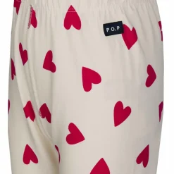 POLARN O. PYRET SLEEP - HEARTBEAT PYJAMAS SET AOP Kinder - Funktionsunterwäsche