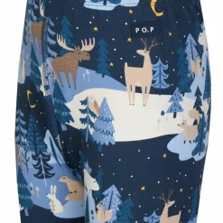 POLARN O. PYRET SLEEP - WINTERLAND PYJAMAS SET AOP Kinder - Funktionsunterwäsche