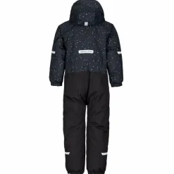 POLARN O. PYRET SNOWY PADDED SUIT AOP Kinder - Schneeanzug