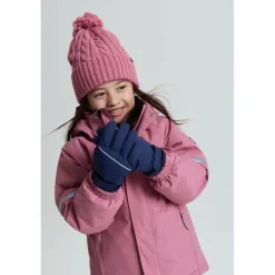 POLARN O. PYRET SNOWY PADDED JACKET SOLID Kinder - Winterjacke