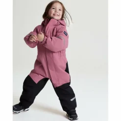 POLARN O. PYRET SNOWY PADDED SUIT SOLID Kinder - Schneeanzug