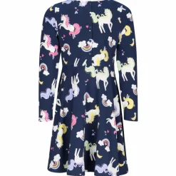 POLARN O. PYRET SPIN - UNICORNS DRESS AOP Kinder - Kleid