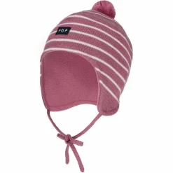 POLARN O. PYRET SPRUCE CAP STRIPED Kinder - Wollmütze