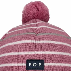 POLARN O. PYRET SPRUCE CAP STRIPED Kinder - Wollmütze