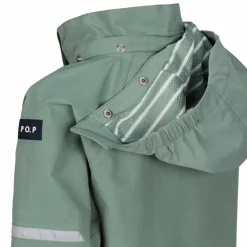 POLARN O. PYRET STORMY JACKET SHELL SOLID Kinder - Regenjacke