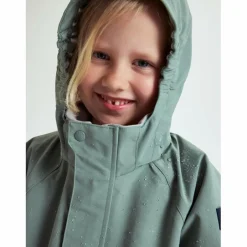POLARN O. PYRET STORMY JACKET SHELL SOLID Kinder - Regenjacke
