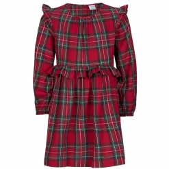 POLARN O. PYRET WILMA TWILL DRESS CHECKED Kinder - Kleid