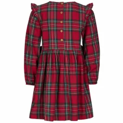 POLARN O. PYRET WILMA TWILL DRESS CHECKED Kinder - Kleid