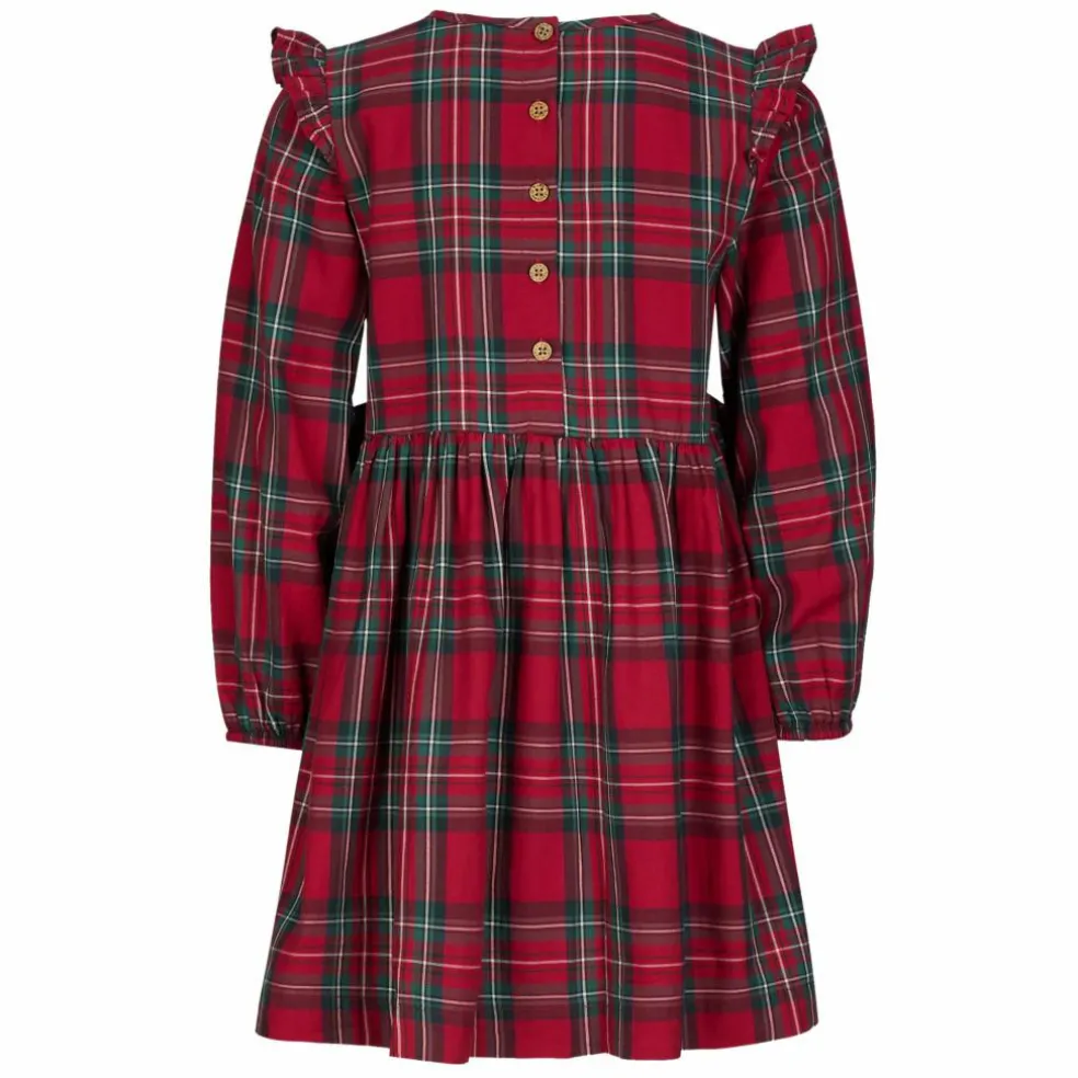 POLARN O. PYRET WILMA TWILL DRESS CHECKED Kinder - Kleid