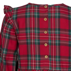 POLARN O. PYRET WILMA TWILL DRESS CHECKED Kinder - Kleid