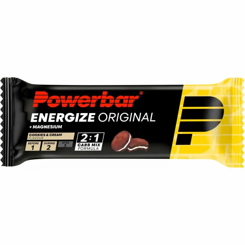 PowerBar PB ENERGIZE ORIG. COOKIES&CREAM (55GX15) PACKAGE - Energieriegel