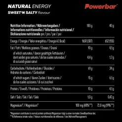 PowerBar PB NATURAL ENERGY SWEET-SALTY (40GX18) PACKAGE - Müsliriegel